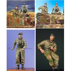 1/35 Waffen SS Panzer Crew Set (2 figures)