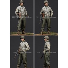 1/35 WWII US Infantry NCO (1 figure w/2 different heads)