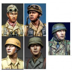 1/35 Fallschirmjager Head Set #1