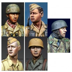 1/35 Fallschirmjager Head Set #2