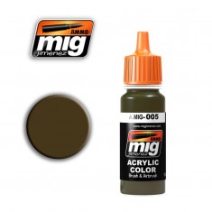 Acrylic Paint - Ral 7008 Graugrun for DAK Camouflage in North Africa 1941-42 (17ml)