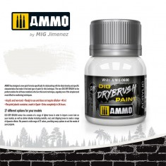 DIO Drybrush Acrylic Paint - White (40ml)
