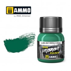 DIO Drybrush Acrylic Paint - Emerald Green(40mL jar)