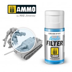 Acrylic Filter - Sky Blue (15ml, water-soluble)
