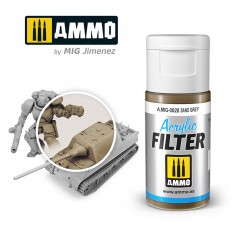 Acrylic Filter - Sand Grey (15ml, water-soluble)