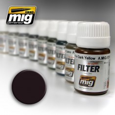 Filter - Brown for Dark Green (Enamel Based, 30ml)