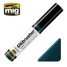 Oilbrusher - Raptor Shuttle Turquoise (oil paint with fine brush applicator)
