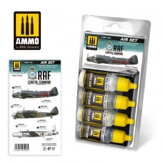 Acrylic Paints for Aircraft - WWII RAF Coastal Comannd (4x 17ml)