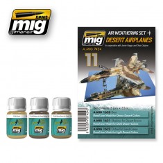 Panel Line Wash Set - Desert Airplanes (35ml x 3)