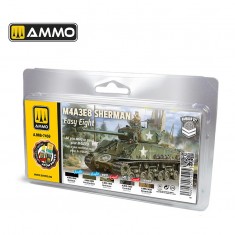 Weathering set - M4A3E8 Sherman Easy Eight (5 jars)
