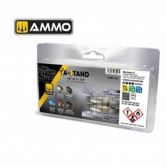 A-STAND Lacquer Paints Set - Hot Metal (5 x 30ml)