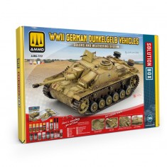 Solution Box #35 - WWII German Dunkelgelb Vehicles Colours and Weathering System