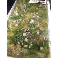 Realistic Ground Mat - Stony Mountain Ground (Dimensions: 230 x 130 mm)