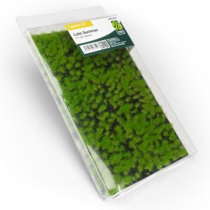 Layerd Tuft - Late Summer Green 2mm and 6mm Fiber Tufts (170x110mm)