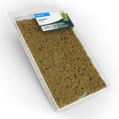 Weed Tuft - Autumn Ochre Fiber Tufts with Small Leaves (170x110mm)