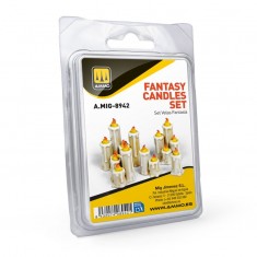 1/48 1/35 Candles for Fantasy Figures and Scenes (5pcs)