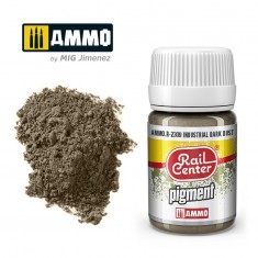 Pigments for Railway - Rail Center #Industrial Dark Dust (35ml)