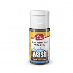 Rail Center - Brown Acrylic Wash for Sand (15ml)