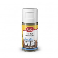 Rail Center - Dark Acrylic Wash (15ml)