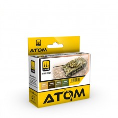 Acrylic Paints set - ATOM #Modern Syria Camouflage Colours (20ml x4)