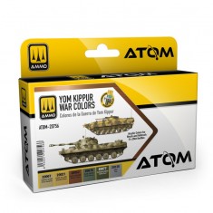 ATOM Acrylic Paints - Yom Kippur War Colours (6 jars, 20ml each)