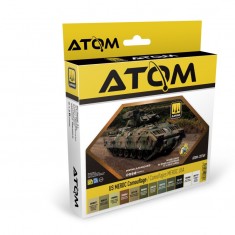 Acrylic Colours - ATOM US MERDC Camouflage Set (12x 20ml)