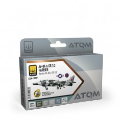 Acrylic Paints set - ATOM #AV-8A & Gr.1/3 Harrier (20ml x6)
