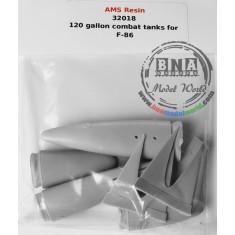 1/32 120 Gallon Combat Tanks for F-86 Sabre Jet