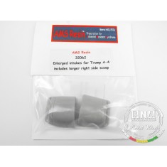 1/32 A-4 Skyhawk Enlarged Intakes & Scoop (for Trumpeter kit)