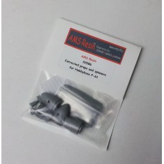 1/32 P-61 Corrected Props, Spinners and Governor for HobbyBoss kit