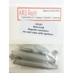 1/32 BLU-23/B Napalm Canisters (No End Caps with Igniters)(2pcs)