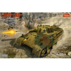1/35 WWII German Heavy Armoured Reconnaissance Tank Leopard VK16.02