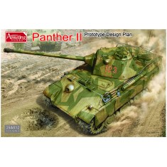 1/35 WWII German Panther II Prototype Design Plan