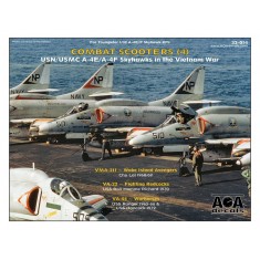 1/32 Decals for USN/USMC A-4E/4F Skyhawks in Vietnam War:Combat Scooters (4) for Trumpeter