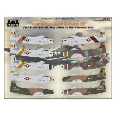 1/32 Vietnamese SPADS Decals(I):VNAF AD-6/A-1H Skyraiders in The Vietnam War for Trumpeter