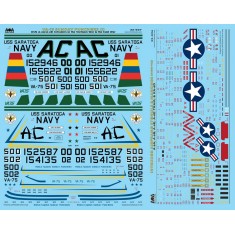 1/32 VA-75 Sunday Punchers #1 - A-6A/E Intruders Vietnam War & Cold War for Trumpeter A-6