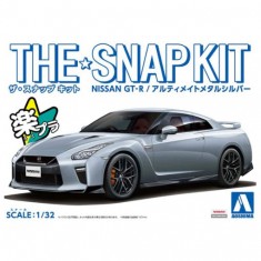 1/32 Nissan GT-R (Ultimate Metal Silver) Snap Kit