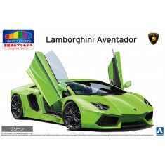 1/24 Lamborghini Aventador Green (Pre-Painted)