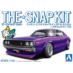 1/24 Nissan C110 Skyline GT-R Custom (Metallic Purple)