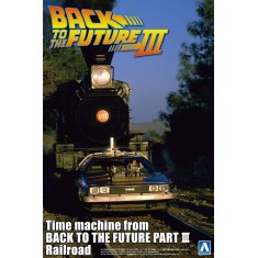 1/24 Timemachine From Back To The Future Part III Railroad (BT-04)