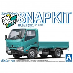 1/32 Hino Dutro Single Cab Truck (Turquoise)