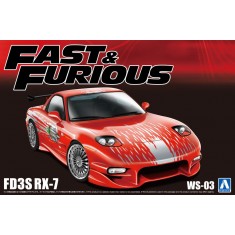 1/24 The Fast And The Furious FD3S RX-7 (WS-03)