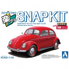 1/32 Volkswagen Beetle Ruby Red Snap Kit