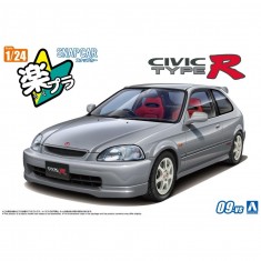 1/24 Honda EK9 Civic Type R 1997 (Vogue Silver Metallic)