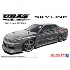 1/24 URAS 2002 D1Spec Replica ER34 Skyline '01 (Nissan)