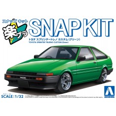 1/32 Toyota Sprinter Trueno Custom (Green) SNAP KIT No.11CU-GN