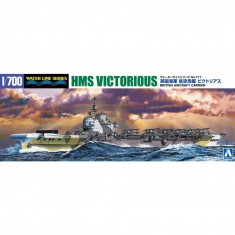 1/700 British Aircraft Carrier Victorious (WATER LINE No.717)