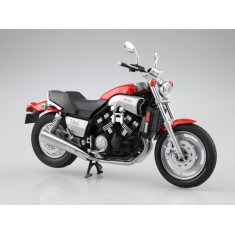 1/12 Yamaha VMAX Fire Red Diecast Motorcycle