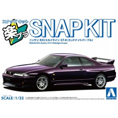 1/32 Nissan R33 Skyline GT-R #Midnight Purple (SNAP KIT No.21-MP)