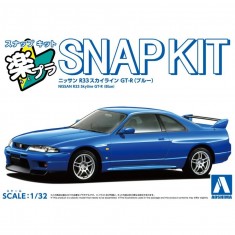 1/32 Nissan R33 Skyline GT-R (Blue)